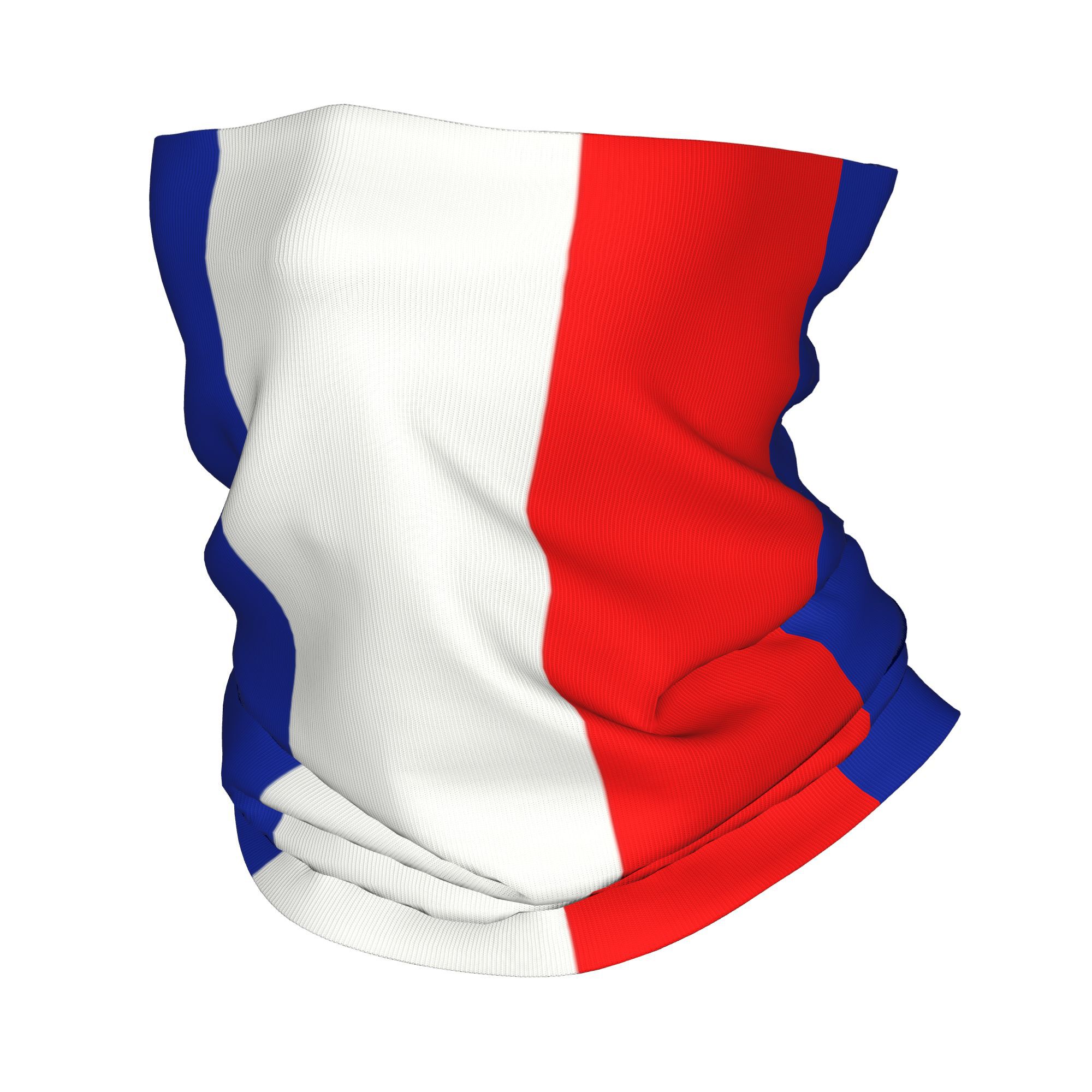 Neck Gaiter Fleece - 사용자 정의 프랑스 국기 프랑스 두건