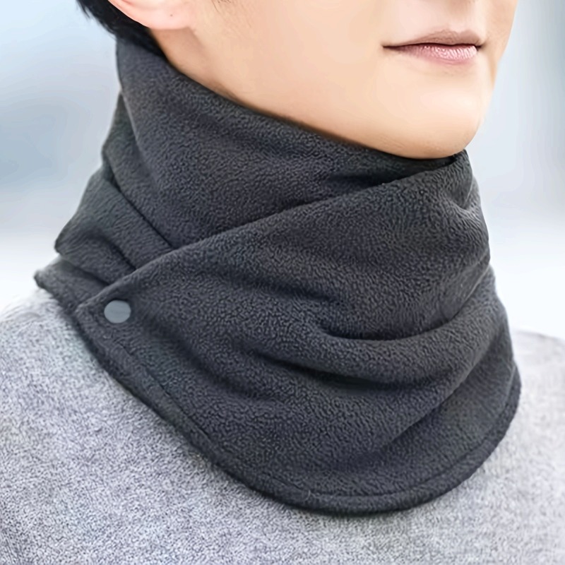 Neck Gaiter Fleece - 1개 겨울용 두꺼운 플리스 안감 넥