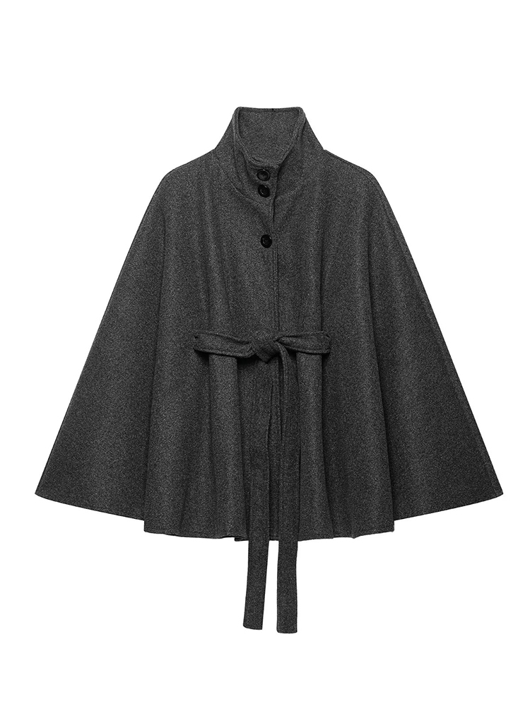 TFMLN 여성 모직 망토 코트 벨트 포함 2026 가 - Wool Coat Peacoat 리뷰 및 가격
