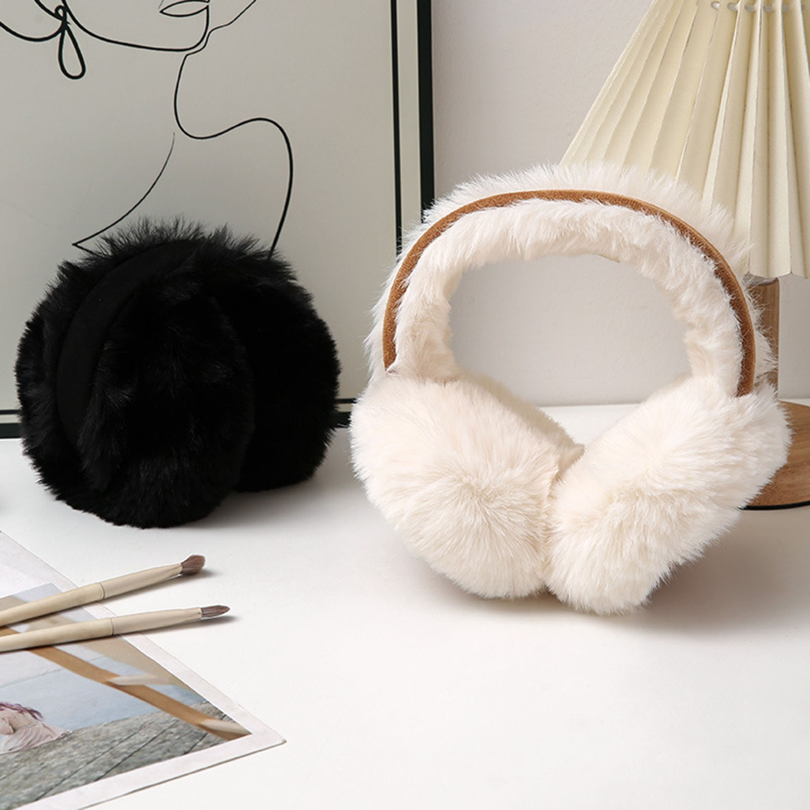 방풍 귀마개, 겨울철 사이클링에 적합한 따뜻한 플러시  - Earmuffs Foldable 리뷰 및 가격