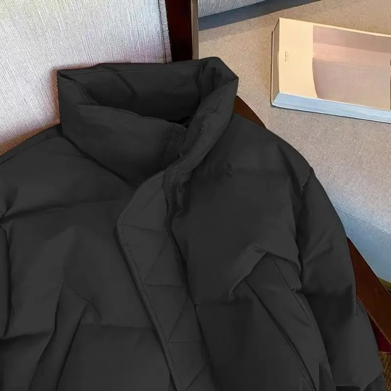 남성용 재킷 겨울 클래식 루즈 두꺼운 면 패딩 코트 따 - Wool Coat Peacoat 리뷰 및 가격
