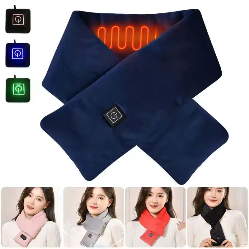 USB 여성 남성용 히팅 스카프 온도 조절 스카프 3단 - Neck Gaiter Fleece 리뷰 및 가격