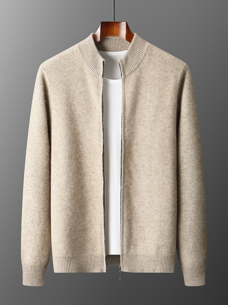 100% 메리노 울 남성용 니트 가디건 가을 겨울 두꺼 - Wool Coat Peacoat 리뷰 및 가격