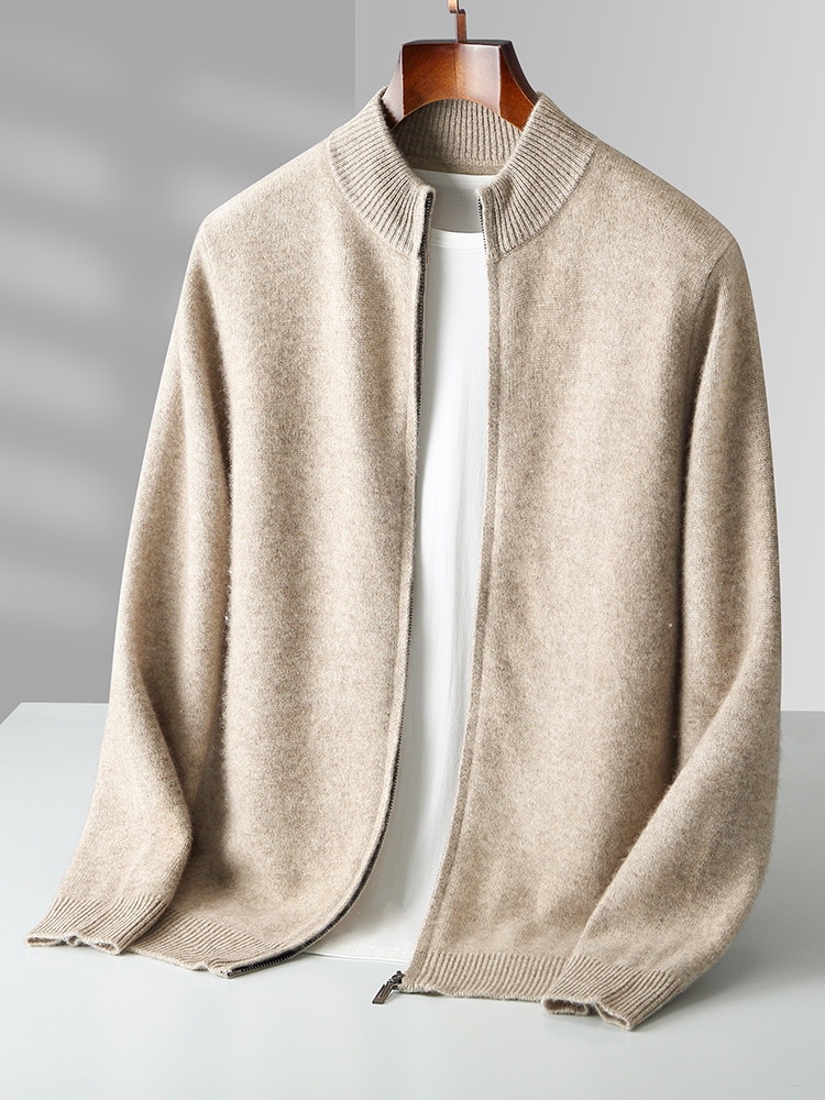 100% 메리노 울 남성용 니트 가디건 가을 겨울 두꺼 - Wool Coat Peacoat 리뷰 및 가격